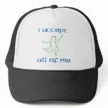 I accept all of me 2 mesh hats