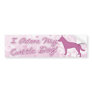 I Adore my Cattle Dog Bumper Sticker