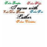 I agree with Luther t-shirts