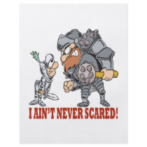 I Aint Never Scared Custom Flyer