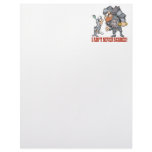 I Aint Never Scared Letterhead Design