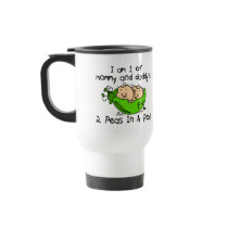 I Am 1 Of Mommy & Daddy's 2 Peas In A Pod mugs