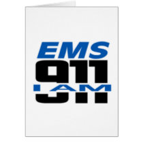 I Am 911 logo stuff for Fire, EMS, Dispatch! cards