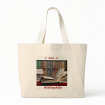 I am a Bibliophile Canvas Bag