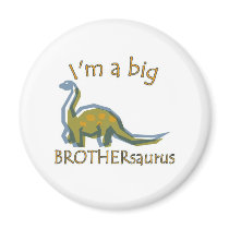 I am a big brothersaurus solo fridge magnet