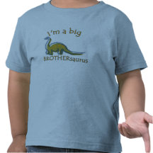 I am a big brothersaurus solo tee shirt