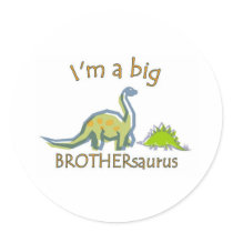 I am a big brothersaurus sticker