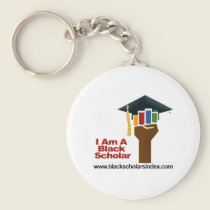 I Am A Black Scholar - KeyChain