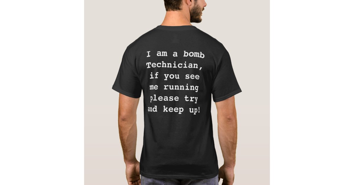 i am a bomb technician t shirt russian