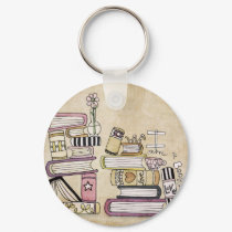 i am a bookworm keychains by volume25 i am a bookworm keychains