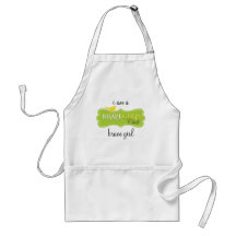 'i am a brave girl' Apron