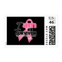 I am a Breast Cancer Survivor Stamp