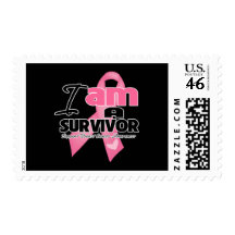 I am a Breast Cancer Survivor Stamp