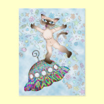 "I am a Cat" Postcard postcards