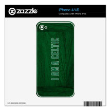 I Am A Celtic iPhone 4S Decal