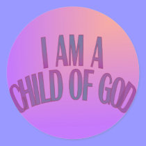 I Am a Child of God stickers