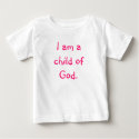 I am a child of God. t-shirts