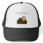 I am a couch potato hats