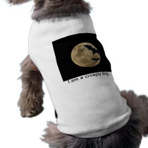 I am a creepy dog.. pet clothing