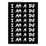 I AM A DJ cards