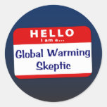 I Am a Global Warming Skeptic Stickers