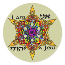 I Am a Jew Stickers stickers