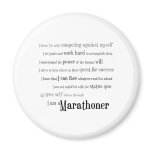 I am a Marathoner Magnets