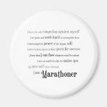 I am a Marathoner Magnets