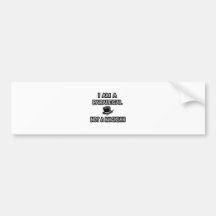 I Am A Paralegal ... Not A Magician Bumper Sticker