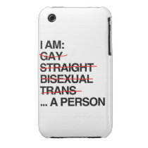 I AM A PERSON IPHONE 3 CASES