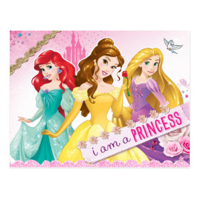I am a Princess Postcard