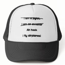 I am a pylot hats