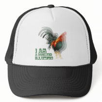 I Am A Rooster Illusion hats by djskagnetti I Am A Rooster Illusion hats