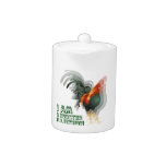 I Am A Rooster Illusion teapots