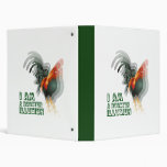 I Am A Rooster Illusion binders