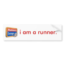 i am a runner bumper stickers by RunnersLounge i am a runner bumper stickers
