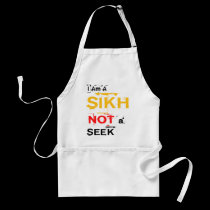 I Am A Sikh, Not A Seek aprons
