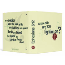 I am a Soldier Christian school/work binder