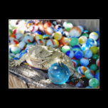 I Am A Straight Shooter --- "Marble Time" postcards