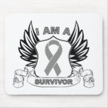 I am a Survivor - Brain Cancer mousepads