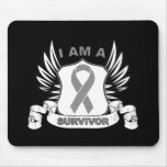 I am a Survivor - Brain Cancer mousepads