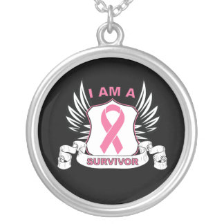 Breast Cancer Survivor Necklaces & Lockets | Zazzle