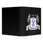 I am a Survivor - Hodgkins Lymphoma Vinyl Binder