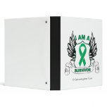I am a Survivor - Liver Cancer Vinyl Binders