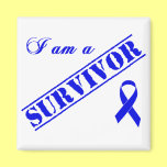 I am a Survivor magnets