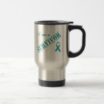 I am a Survivor - Teal Ribbon Mugs