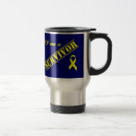 I am a Survivor - Yellow Ribbon Coffee Mugs