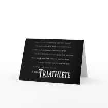 I am a Triathlete cards