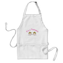 I am a Twincess aprons by Scrappintwins I am a Twincess aprons