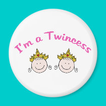 I am a Twincess magnets